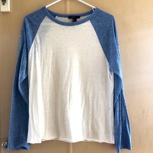 Forever 21 Long-sleeve Baseball Tee